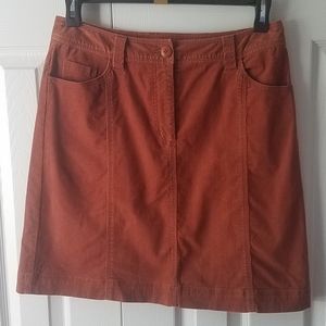 Corduroy Skirt